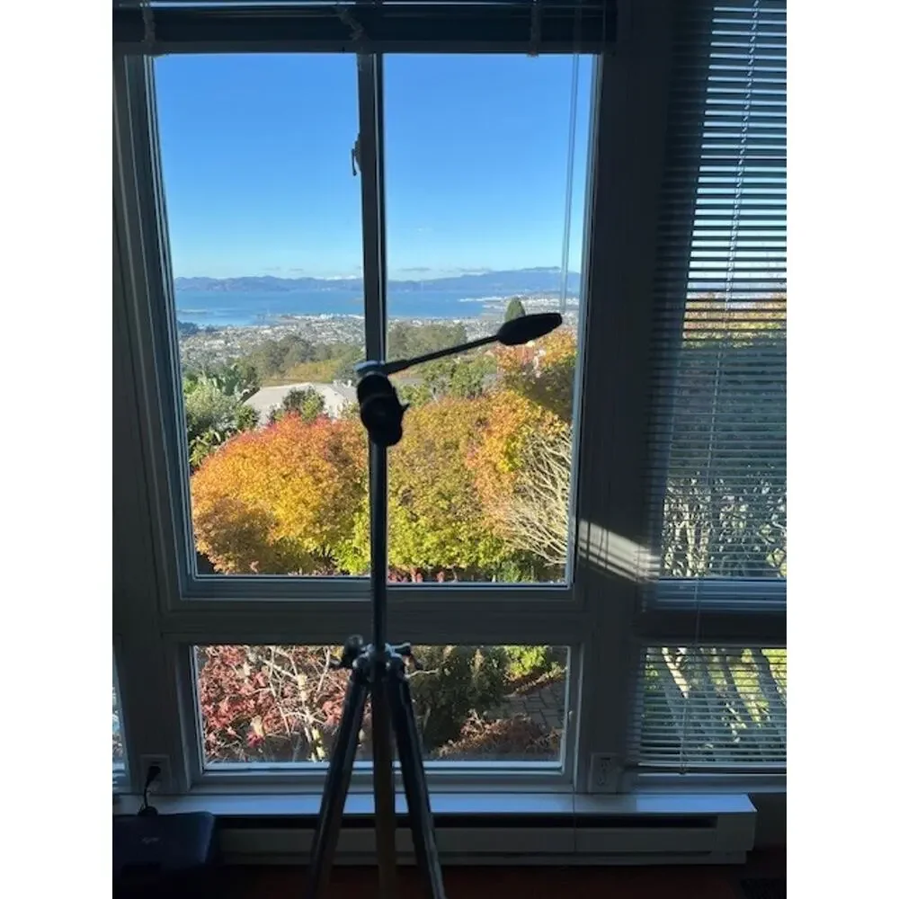 Vintage VIVO Japan Chrome Telescoping Tripod (54